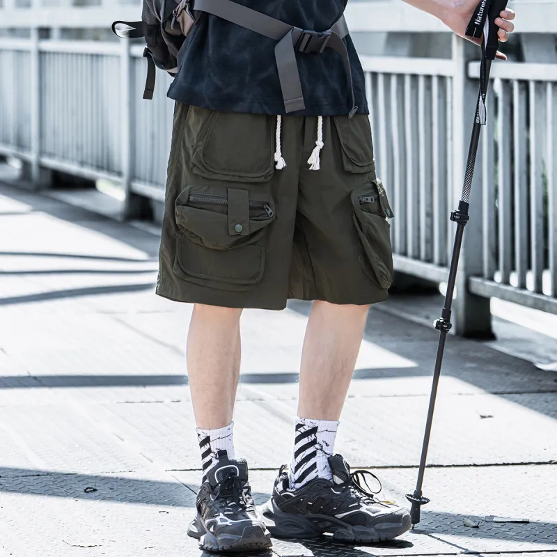 AOGZ Cargo Shorts Unisex-12