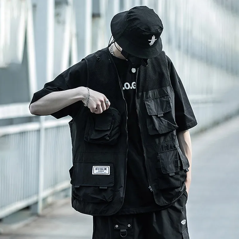 AOGZ Vests Unisex Black-6