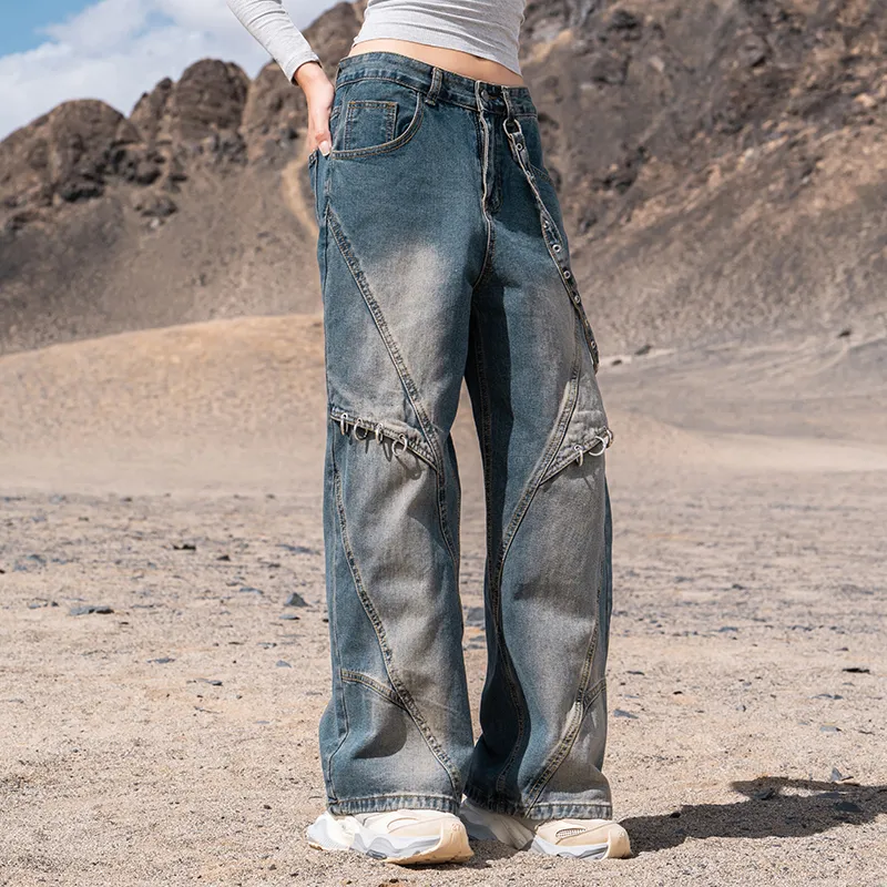 AOGZ Jeans Unisex-19