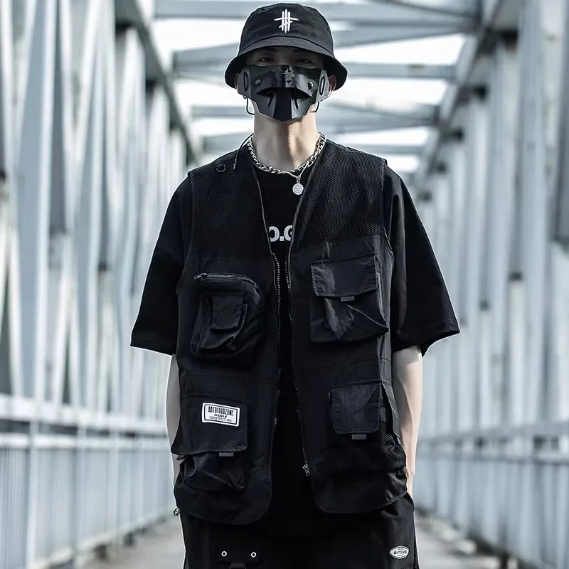 AOGZ Vests Unisex Black-3