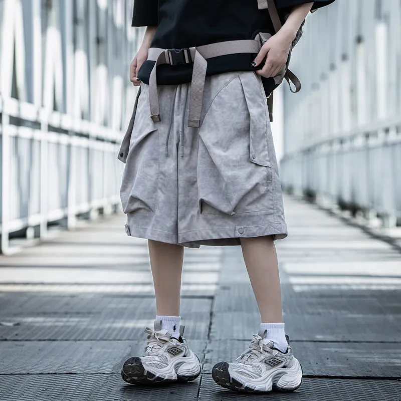 AOGZ Cargo Shorts Unisex-12