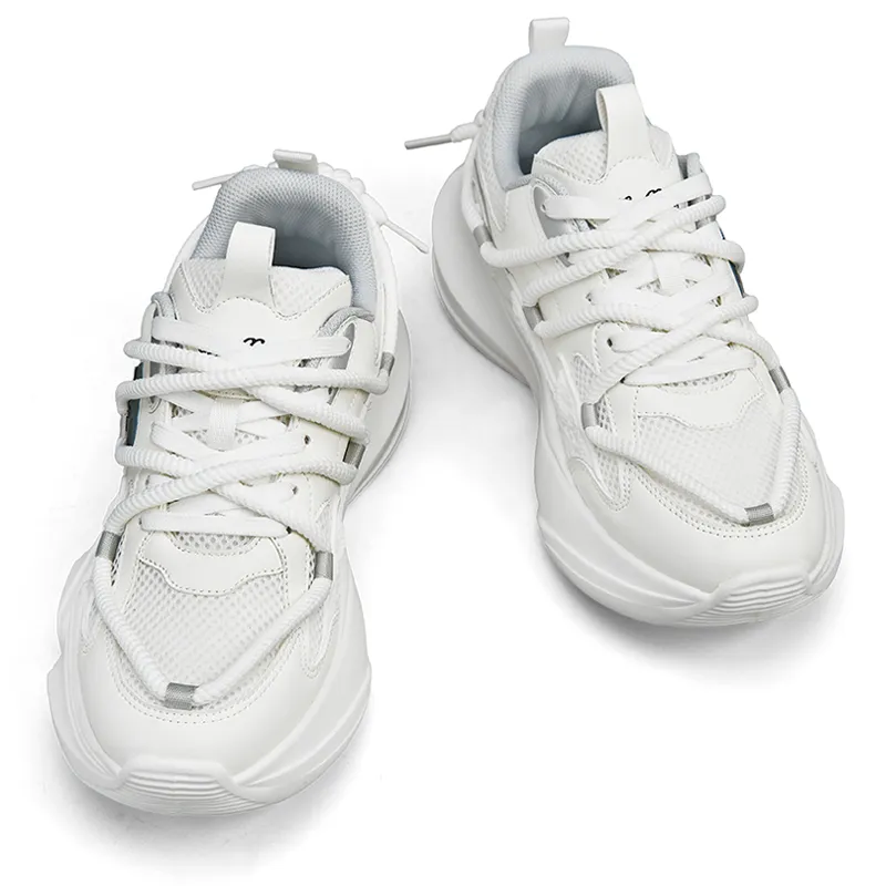 TCELLARS Cushioning Abrasion Resistant Lightweight Height Increasing Mat Low Top Chunky Sneakers Men's-4