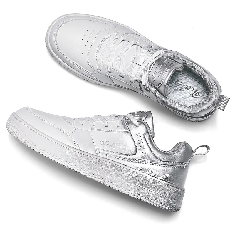 TCELLARS Skateboard Shoes Unisex Low Top White-76