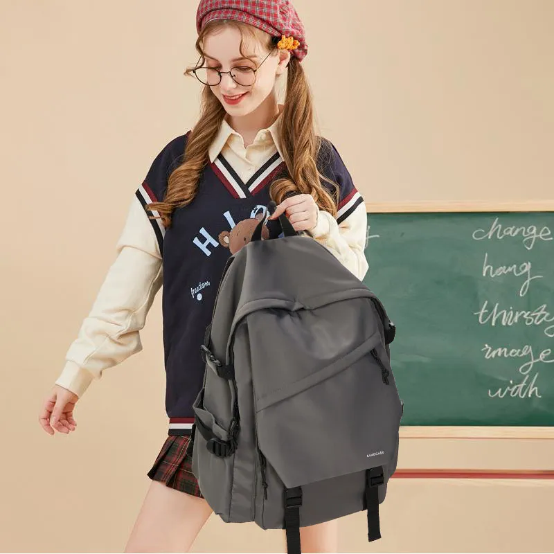 LANDCASE Fabric Backpack Laptop Backpack Unisex Multicolor-95