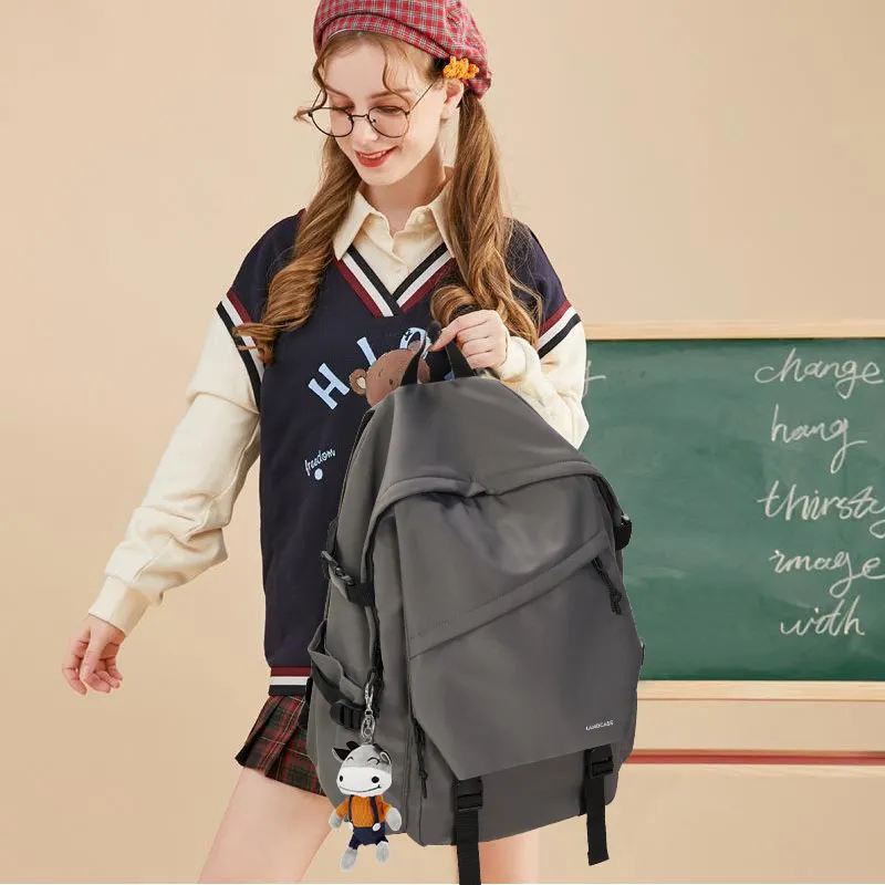 LANDCASE Fabric Backpack Laptop Backpack Unisex Multicolor-120