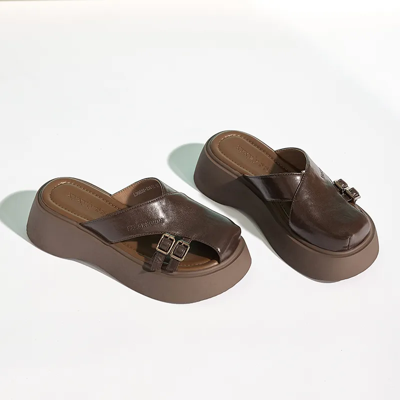 Xiangxiangli Closed Toe Slippers Women's-7