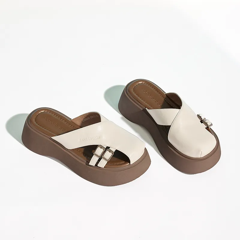 Xiangxiangli Closed Toe Slippers Women's-1
