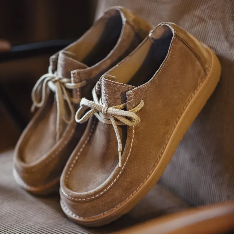 MADEN Low Top Casual Shoes Men's Rock Brown-6