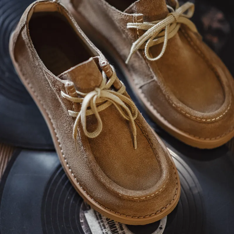 MADEN Low Top Casual Shoes Men's Rock Brown-7