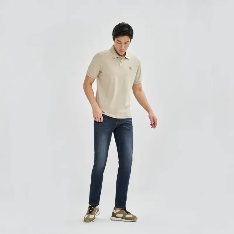GOLDLION 23 Spring And Summer Polo Shirt Loose Fit With Micro Elasticity Men's Multiple Colors-9