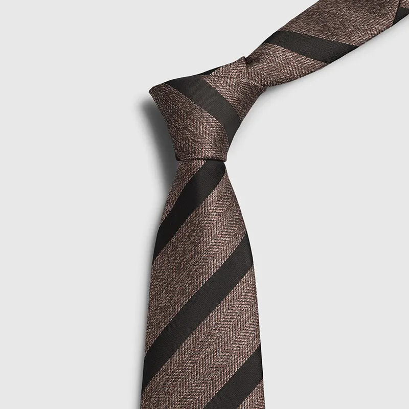 GOLDLION Polyester Ties Men's Blue-26