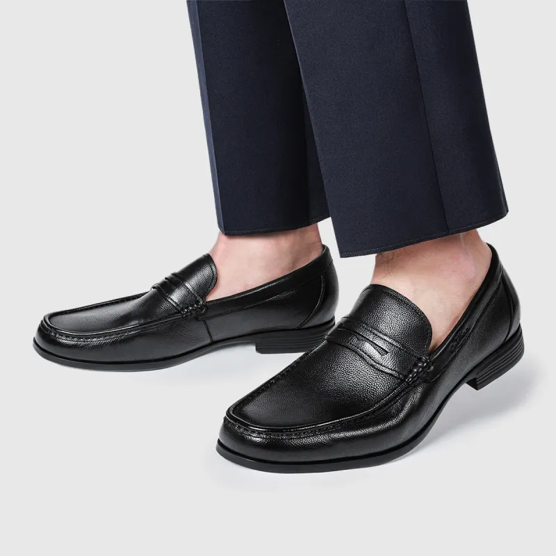 GOLDLION Loafers Men Black-1