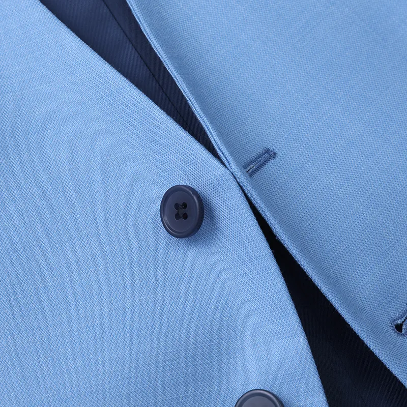 GOLDLION Vests Men Light Blue 15-3