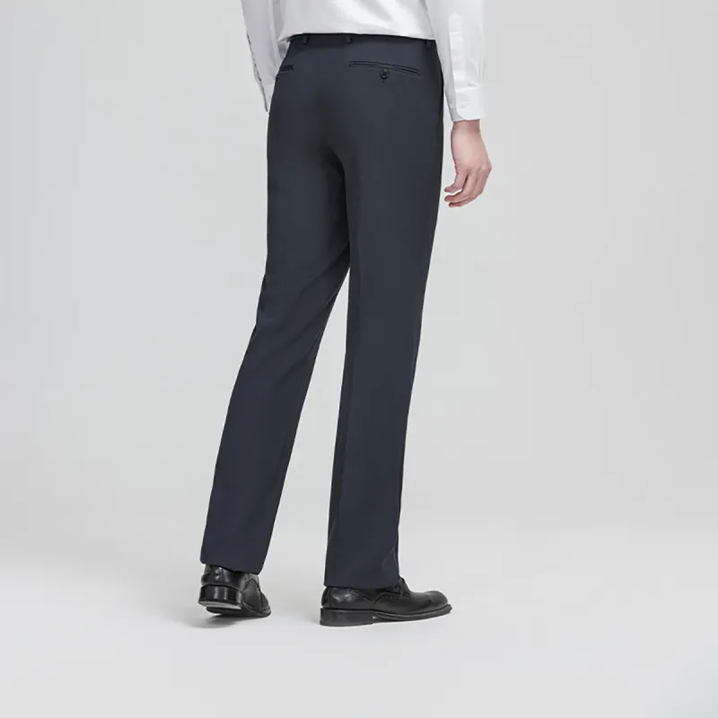 GOLDLION Suit Trouser Men's Gray Blue-4