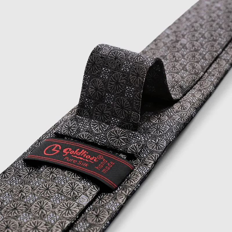 GOLDLION Mulberry Silk Ties Men's-10