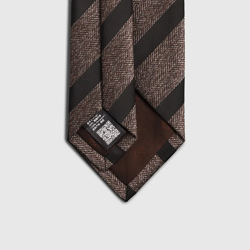 GOLDLION Polyester Ties Men's Blue-28