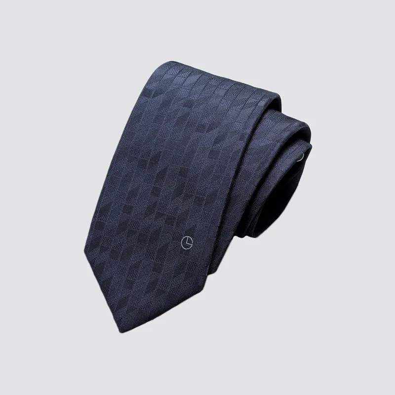 GOLDLION Polyester Ties Men's Blue-22