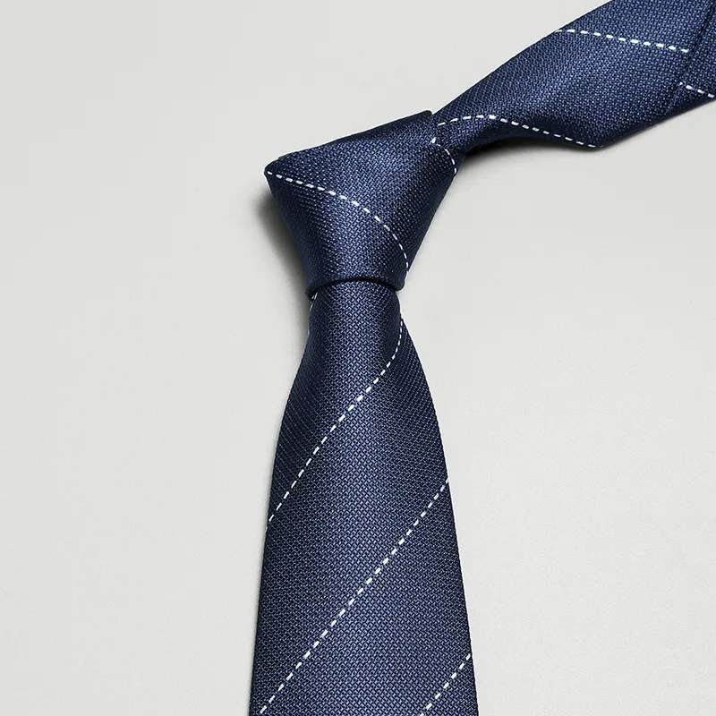 GOLDLION Mulberry Silk Ties Men's Royal Blue-1