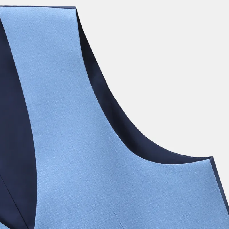 GOLDLION Vests Men Light Blue 15-4