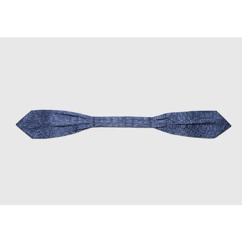 GOLDLION Mulberry Silk Ties Men's Blue-6
