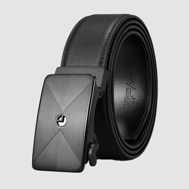 GOLDLION Top Grain Cow Leather Belts Men's 3.5CM-2