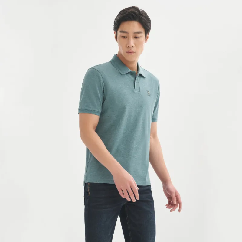 GOLDLION 23 Spring And Summer Polo Shirt Loose Fit With Micro Elasticity Men's Multiple Colors-5
