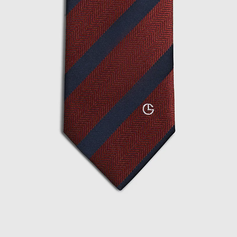 GOLDLION Polyester Ties Men's Blue-14