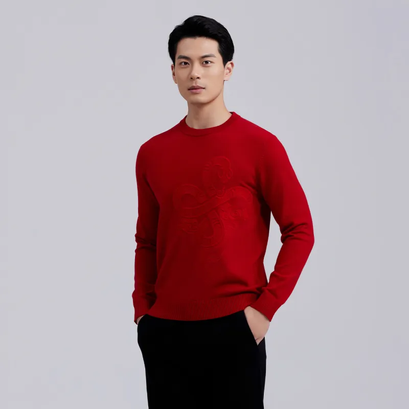 GOLDLION Sweaters Men Red 61-4