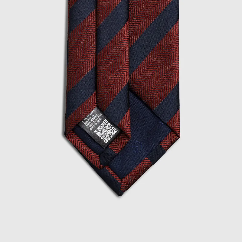GOLDLION Polyester Ties Men's Blue-17