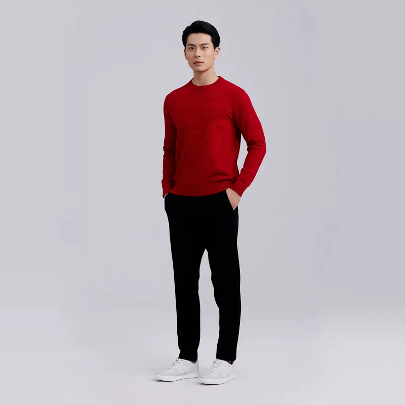 GOLDLION Sweaters Men Red 61-3