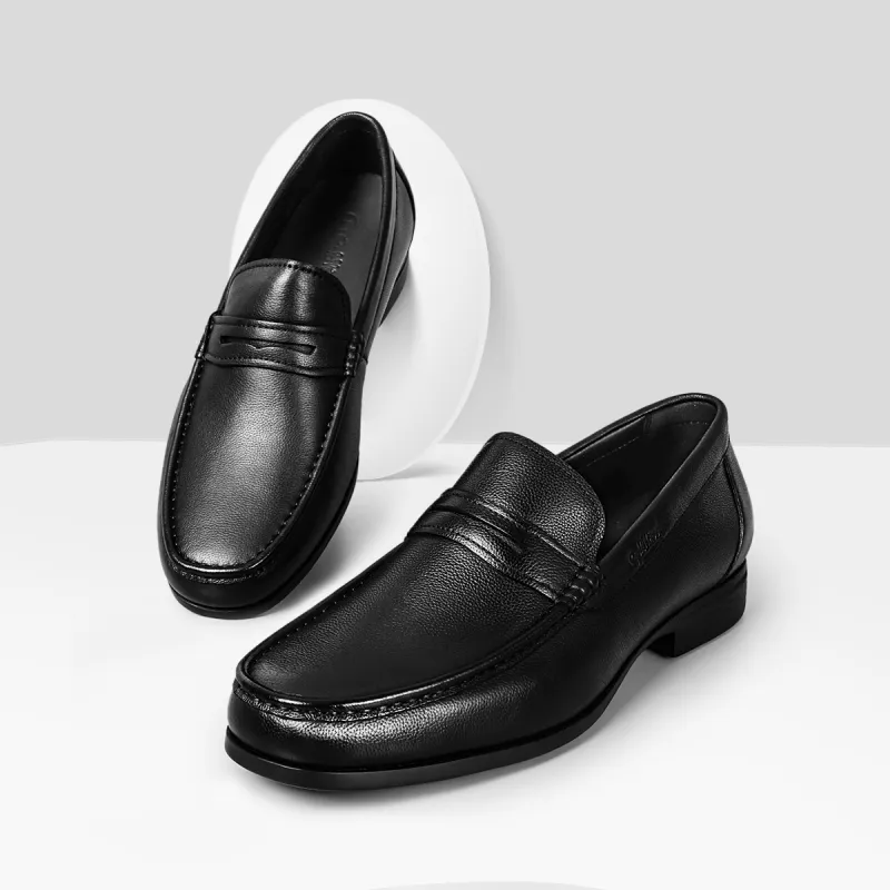 GOLDLION Loafers Men Black-6