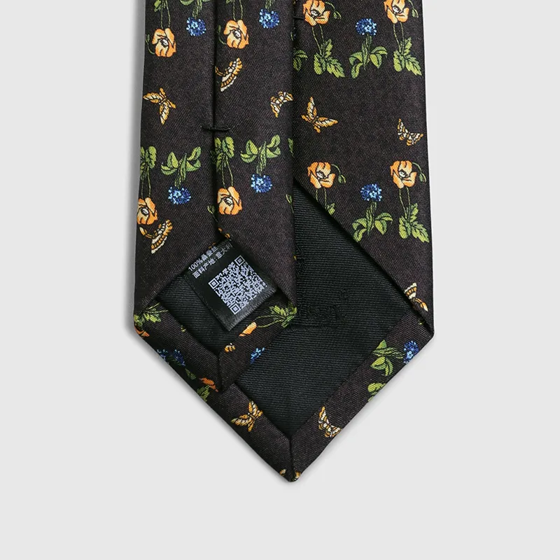 GOLDLION Mulberry Silk Ties Men's-8