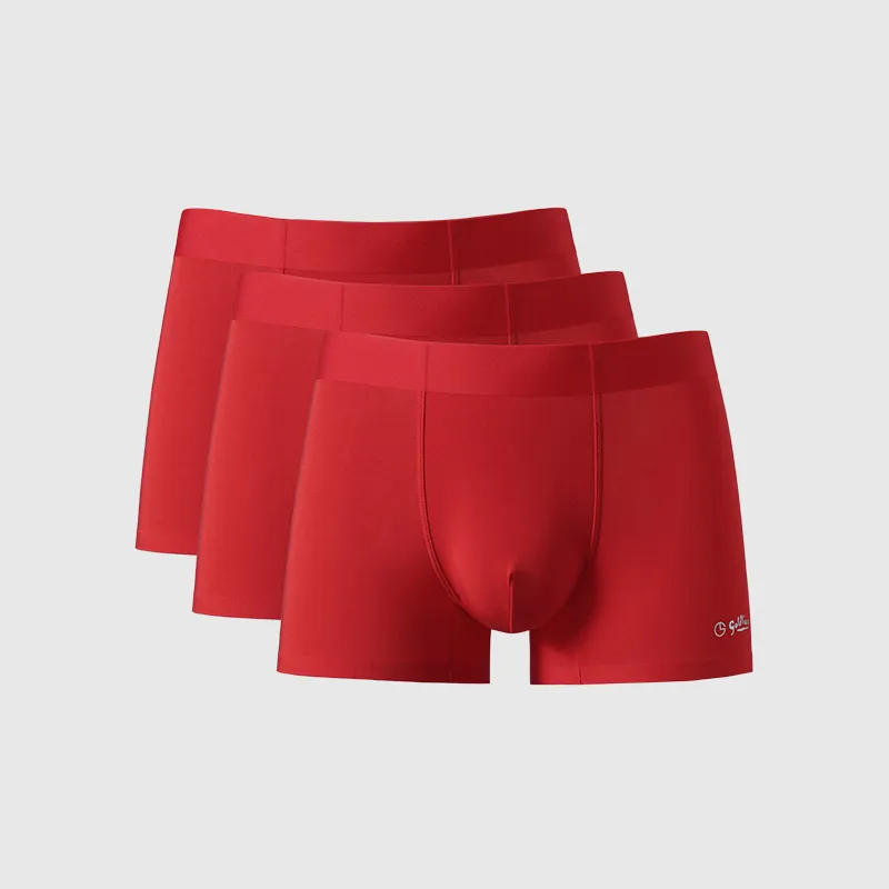 GOLDLION Underpants Men's 3 Pack Red-3