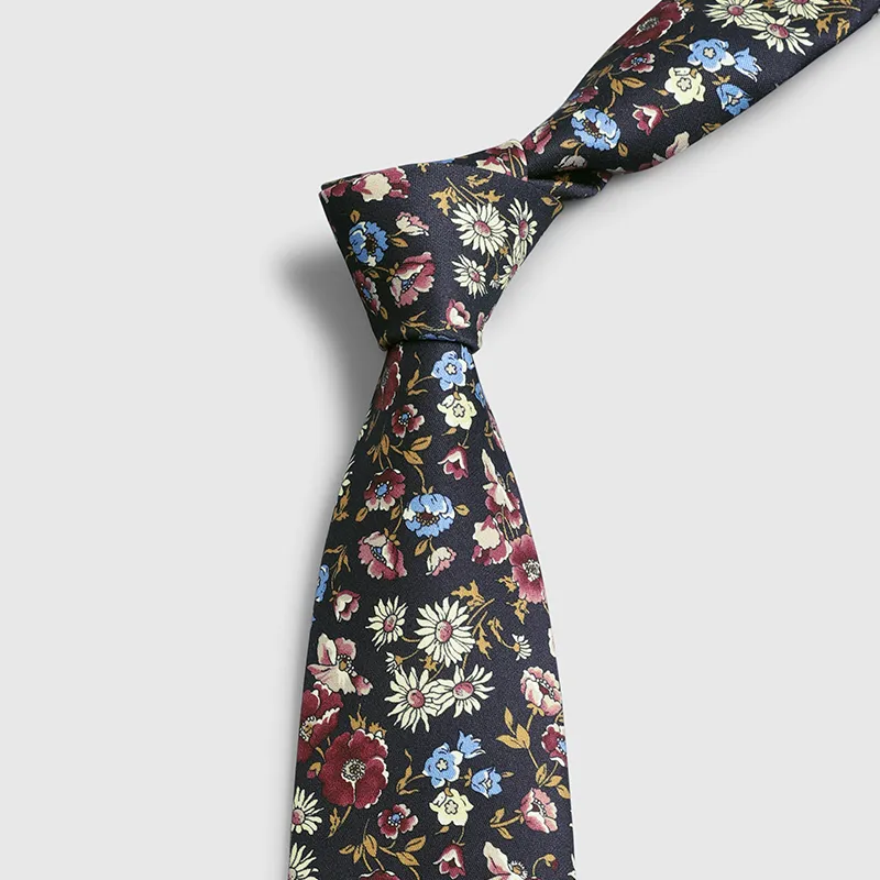 GOLDLION Mulberry Silk Ties Men's-1
