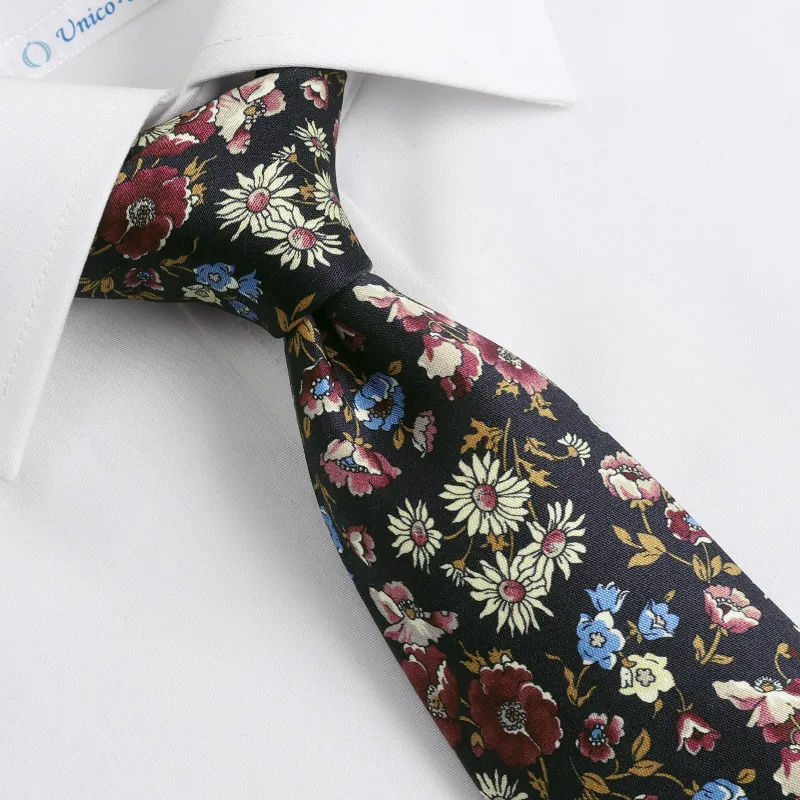 GOLDLION Mulberry Silk Ties Men's-5