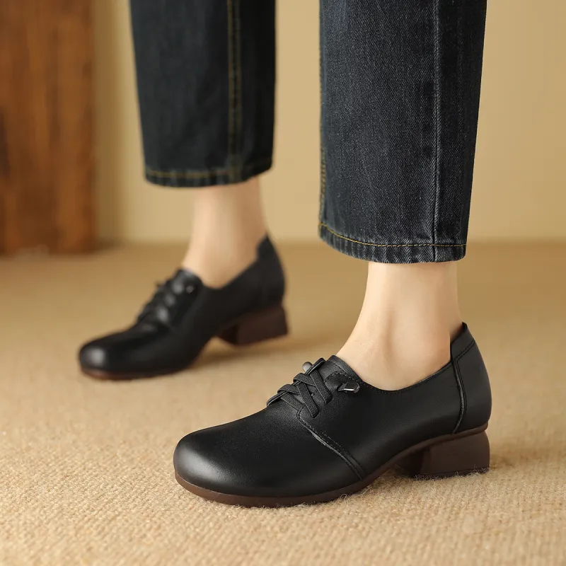 BOSSSUNWEN Women's Casual Shoes 3.5cm Women's Black-5