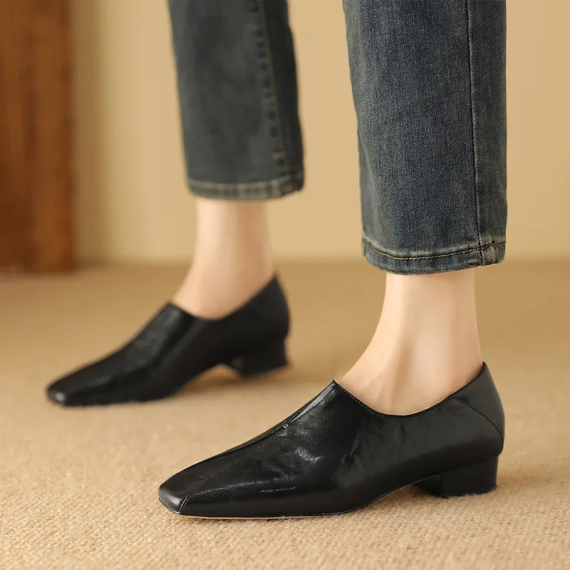 BOSSSUNWEN Loafers Women's Black, Brown-5