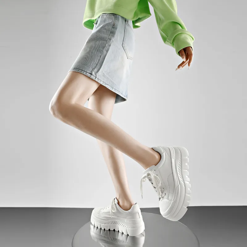 BOSSSUNWEN Low-Top Skateboard Shoes Women's-7