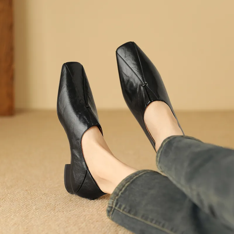 BOSSSUNWEN Loafers Women's Black, Brown-8