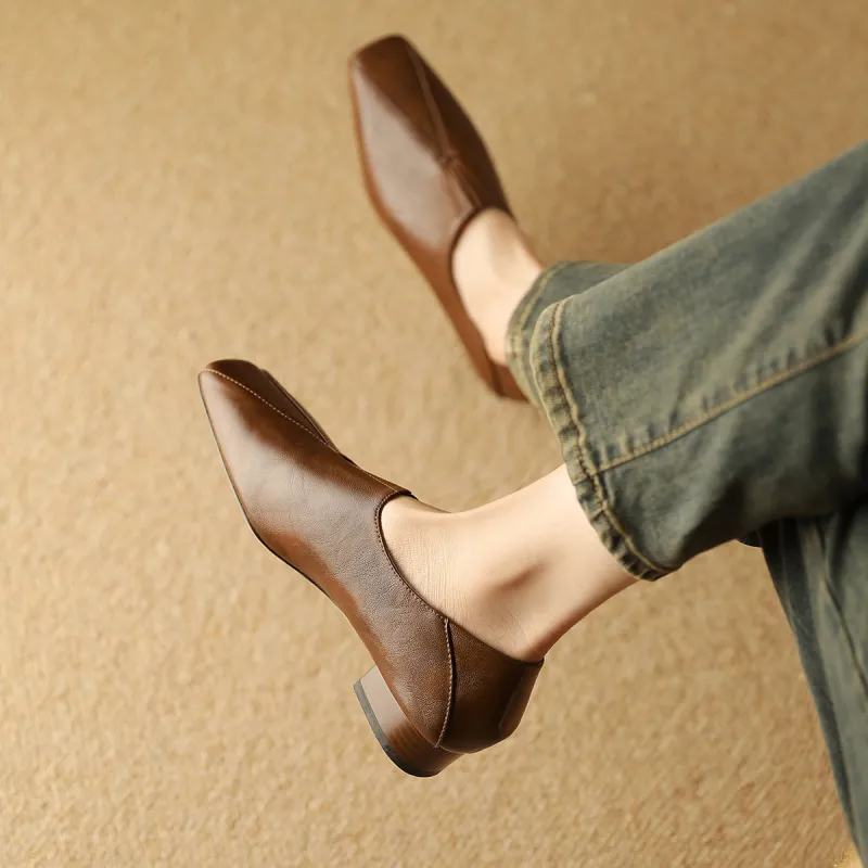 BOSSSUNWEN Loafers Women's Black, Brown-19