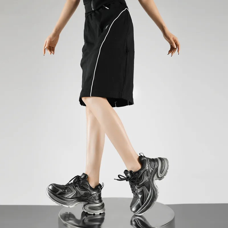 BOSSSUNWEN Low Top Chunky Sneakers Women's-6