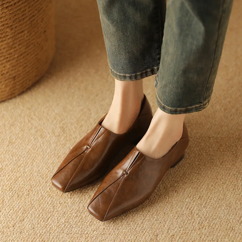 BOSSSUNWEN Loafers Women's Black, Brown-16