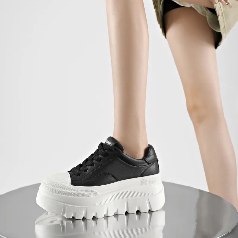 BOSSSUNWEN Low-Top Skateboard Shoes Women's-16