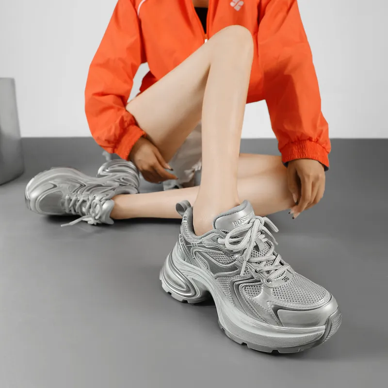 BOSSSUNWEN Low Top Chunky Sneakers Women's-12