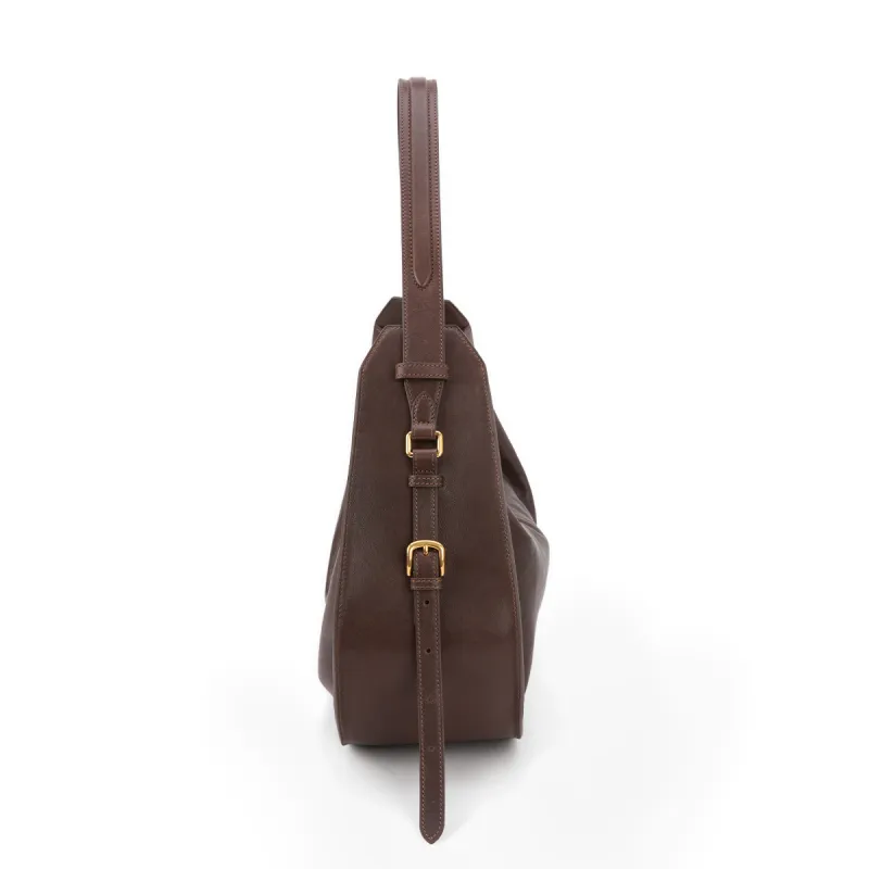 Clos Vegetable Tanned Sheepskin Shoulder Bag Tubas Women's Multicolor-1