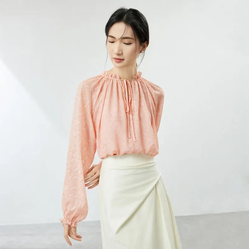 SENTUBILA Chiffon Shirt Women's-6