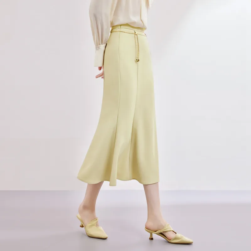 SENTUBILA Casual Long Skirt Women's-8