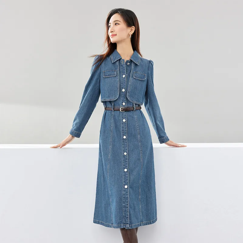 SENTUBILA Long Sleeved Dress Women's-4