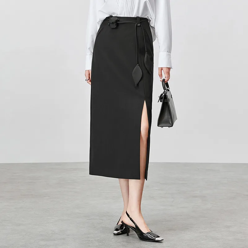 SENTUBILA Casual Long Skirts Women's-6