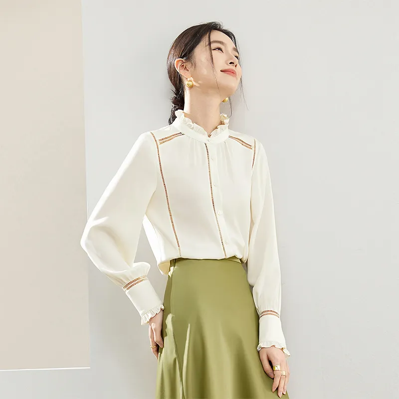 SENTUBILA Shirt Women's Soft Pink-8